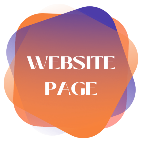 product photo - website page